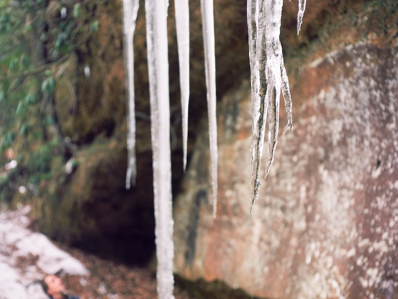 Ice on the Sheltowee Trace